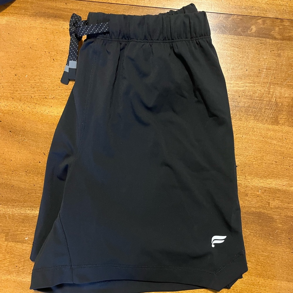Men's Black Athletic Shorts
